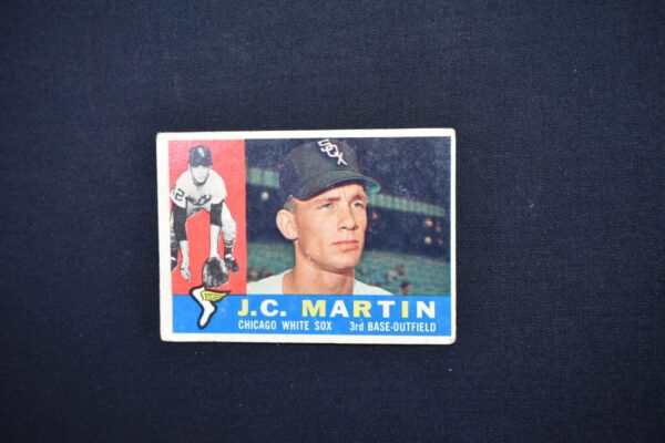 Baseball card of J.C. Martin, Chicago White Sox.