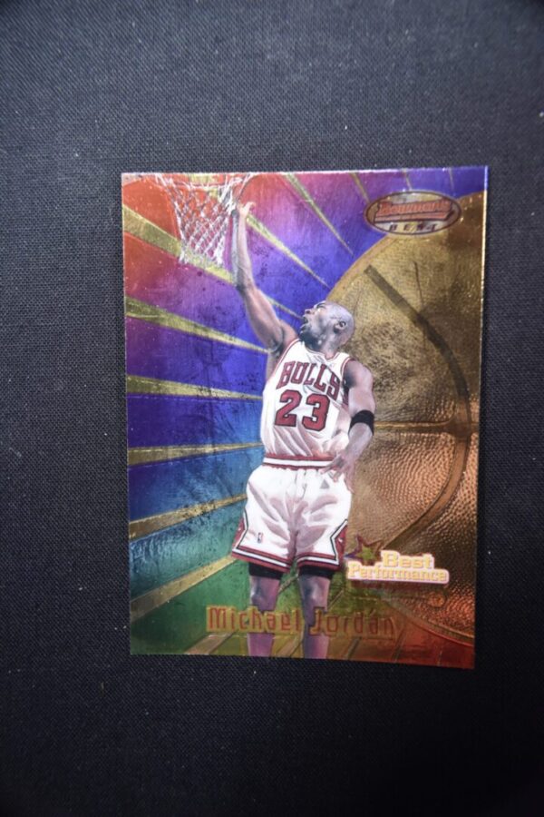 Michael Jordan Bulls basketball card.