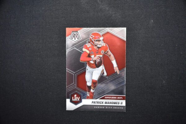 Patrick Mahomes II Super Bowl MVP card.