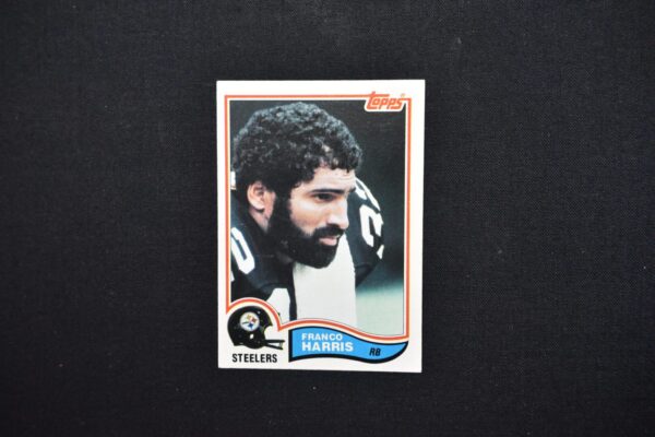 Franco Harris Pittsburgh Steelers football card.