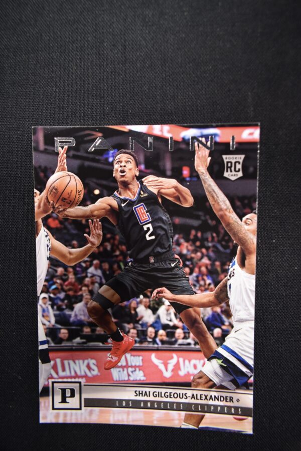 Shai Gilgeous-Alexander basketball card.