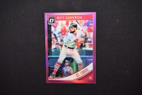 Matt Carpenter baseball card, St. Louis Cardinals.