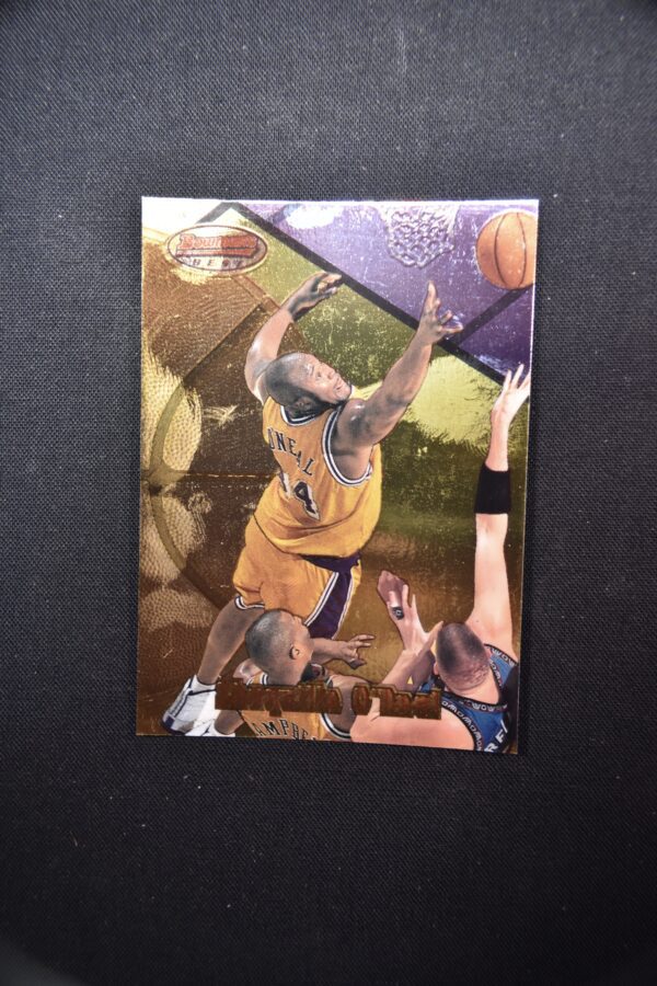 Shaquille O'Neal basketball card.