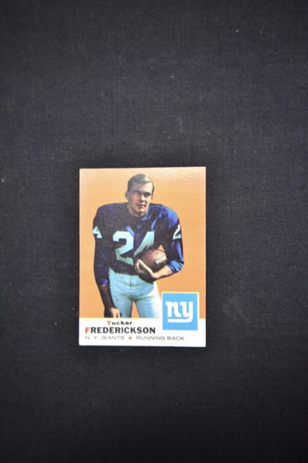 Tucker Frederickson NY Giants football card.