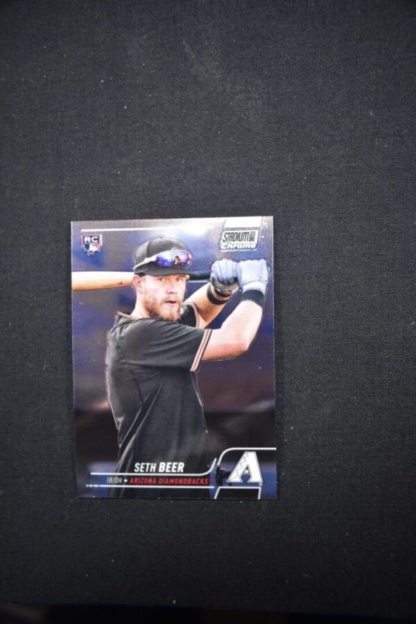 Seth Beer, Arizona Diamondbacks baseball card.