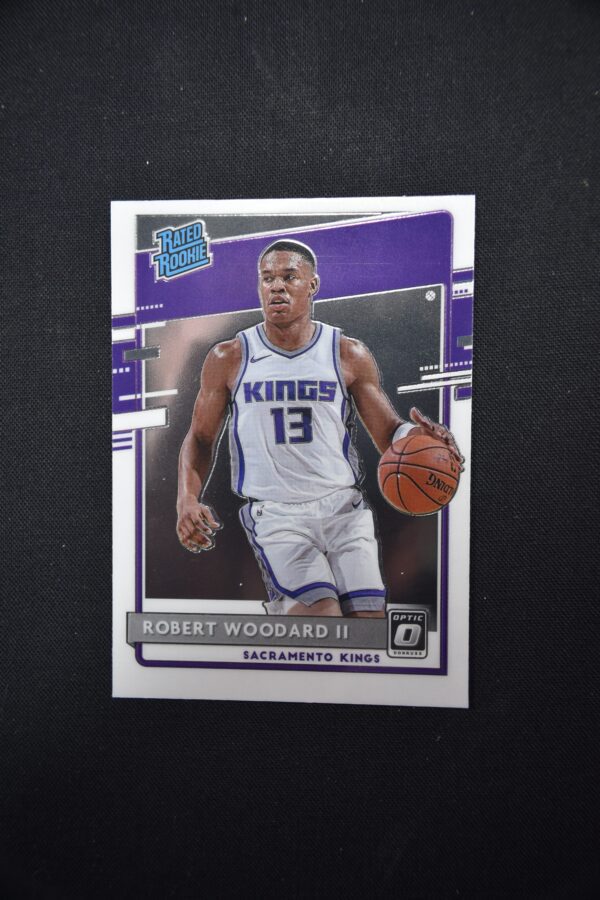 Robert Woodard II Sacramento Kings basketball card.