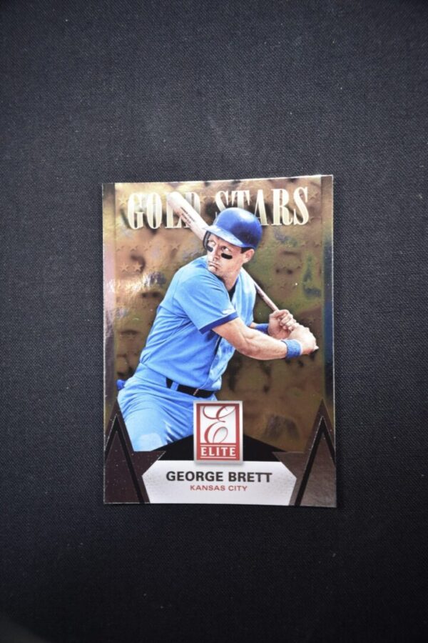 George Brett, Kansas City Royals baseball card.