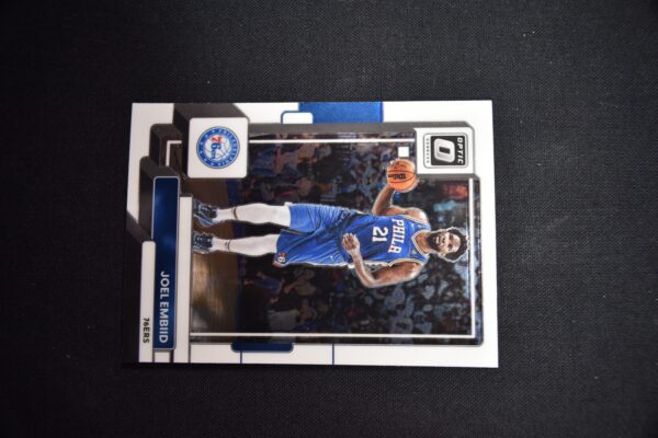 Joel Embiid basketball trading card