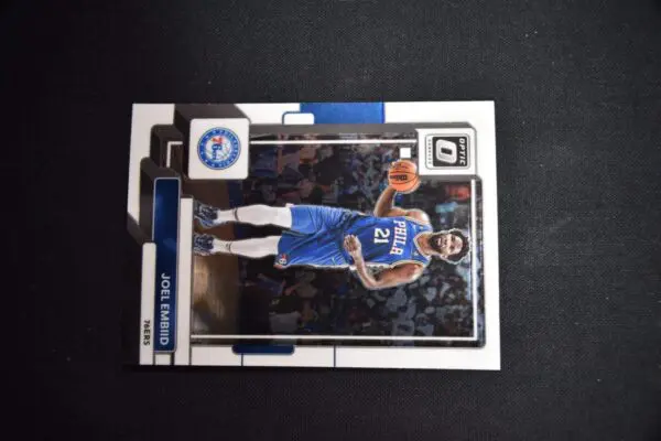 Joel Embiid basketball trading card