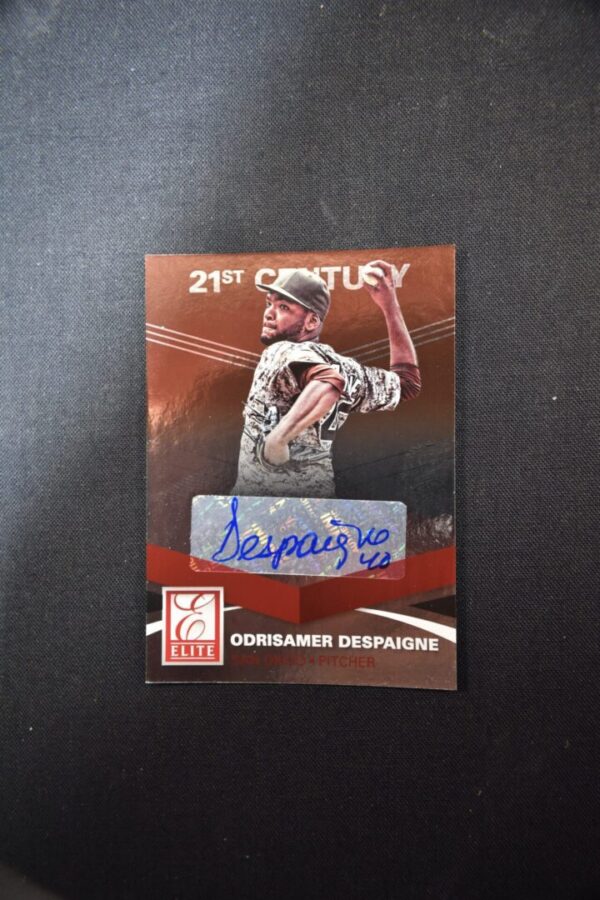 Odrisamer Despaigne baseball card