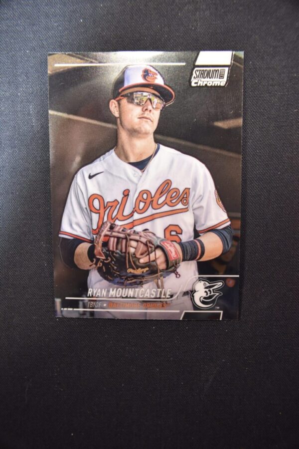 Ryan Mountcastle, Baltimore Orioles baseball card.