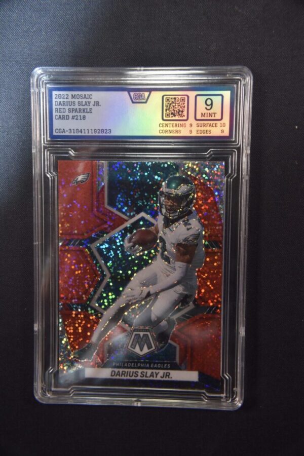 Darius Slay Jr. football card graded 9.