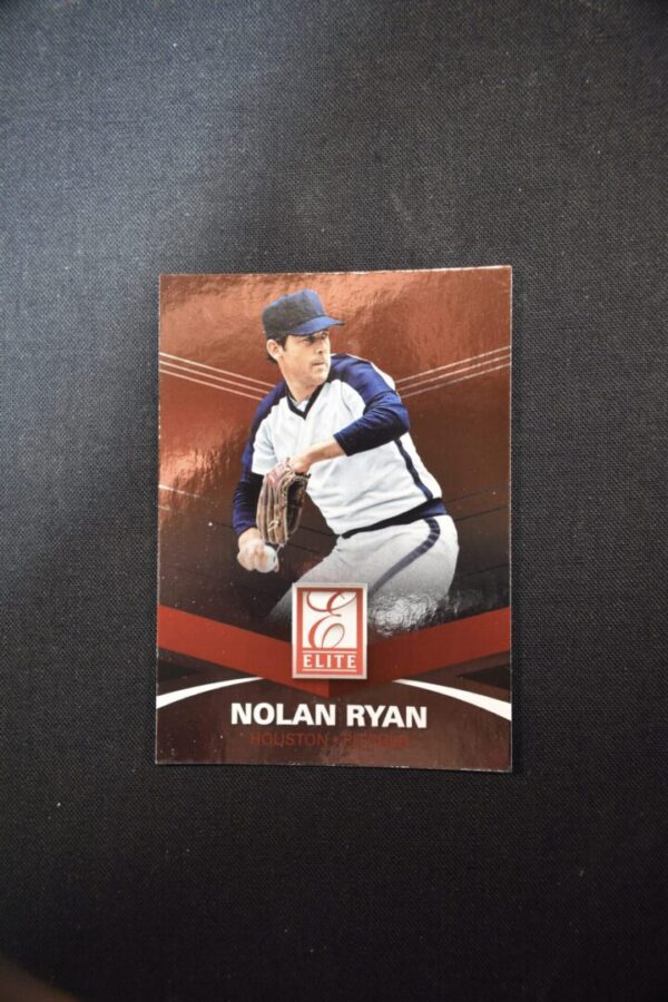 Nolan Ryan baseball card, Elite series.