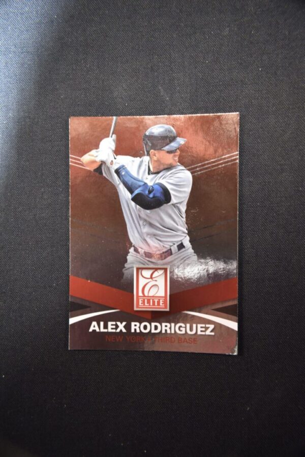 Alex Rodriguez baseball card, Elite series.