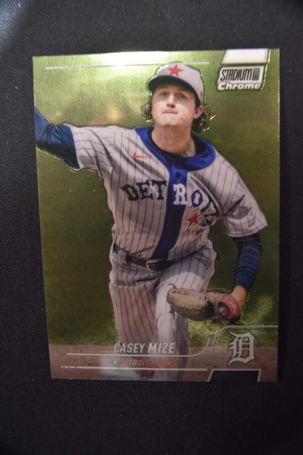 Casey Mize Detroit Tigers baseball card