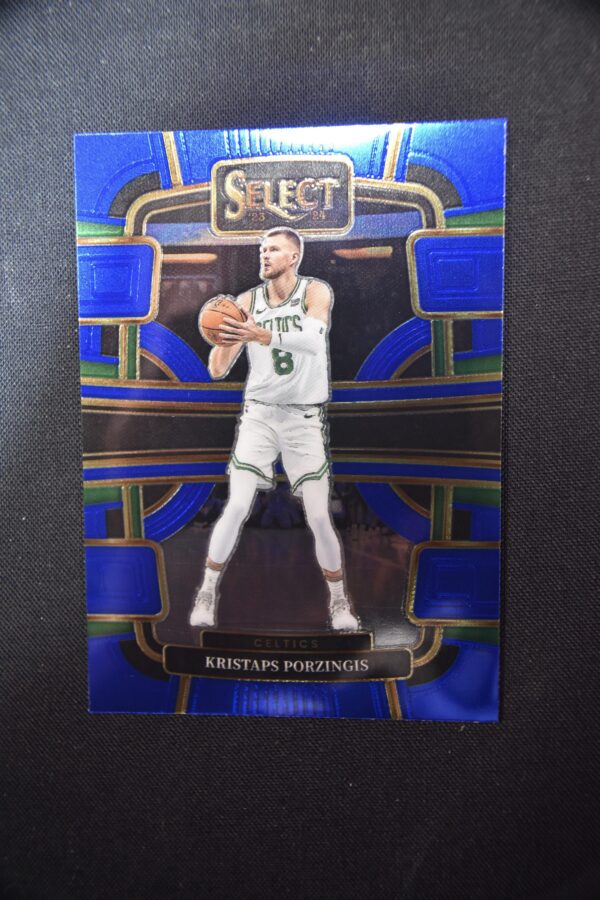 Kristaps Porzingis Celtics basketball card