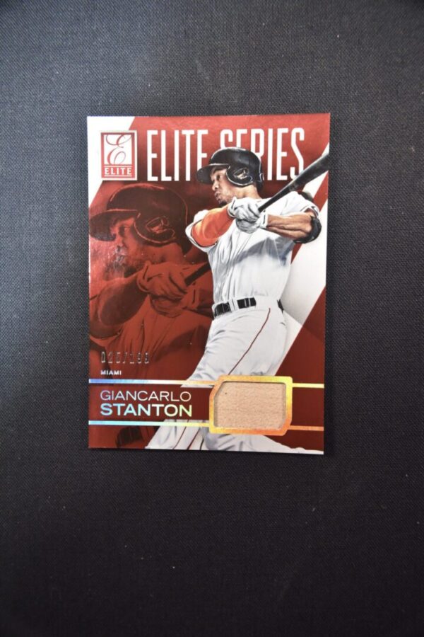 Giancarlo Stanton baseball card, Elite Series