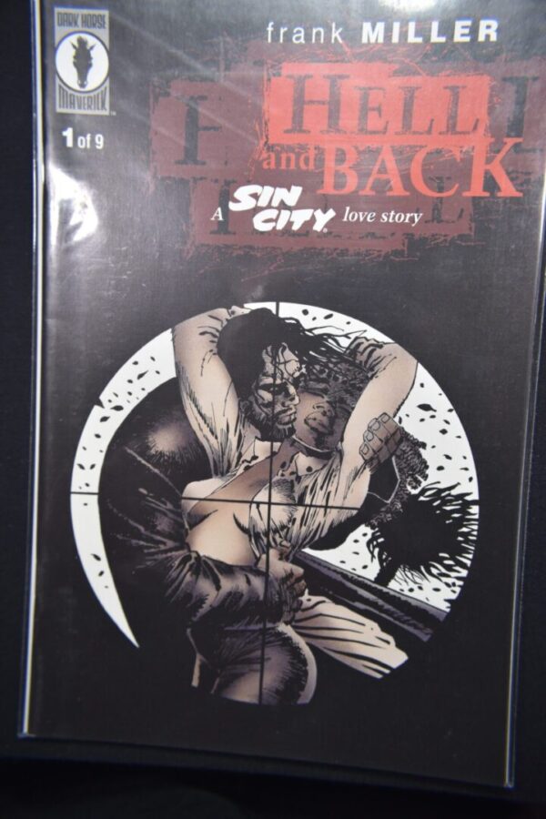 Sin City: Hell and Back comic book cover.