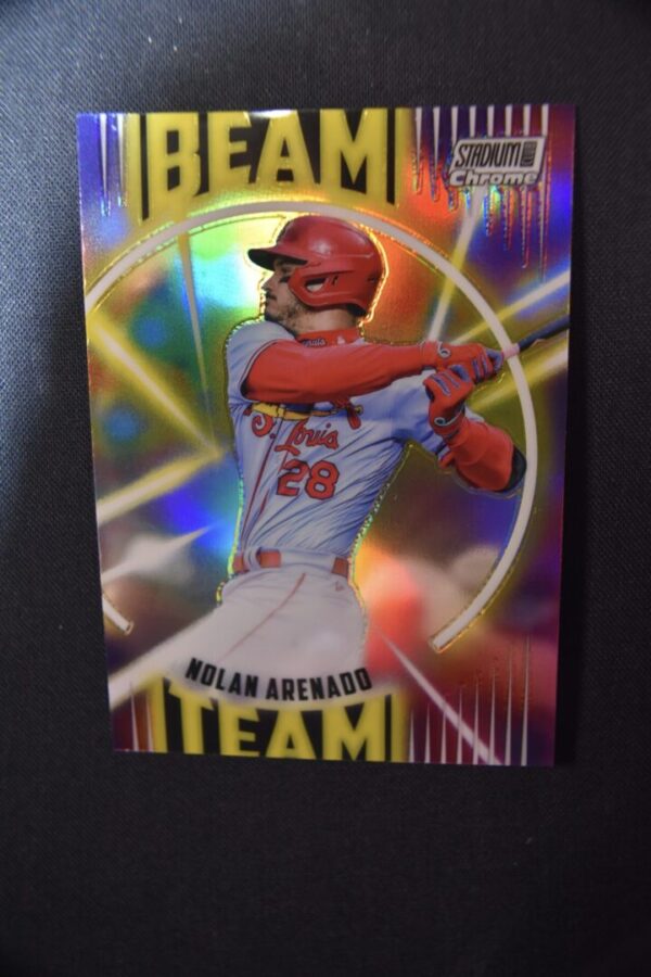 Nolan Arenado baseball card, Stadium Chrome