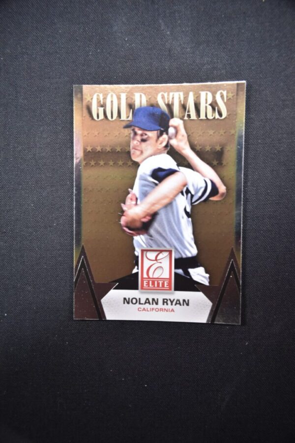 Nolan Ryan baseball card, Gold Stars Elite