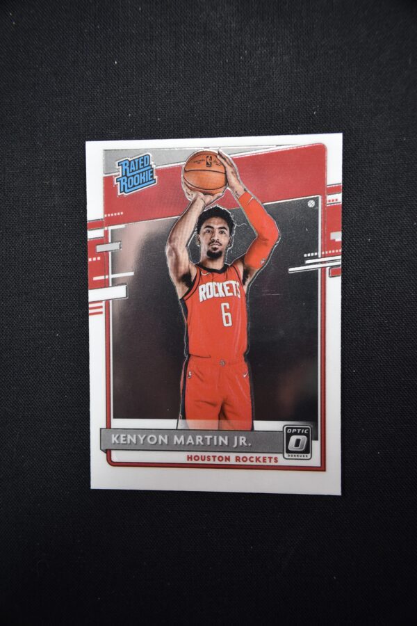 Kenyon Martin Jr. Houston Rockets rookie card.